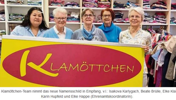 Laden im Cap 27 heißt jetzt „Klamöttchen“