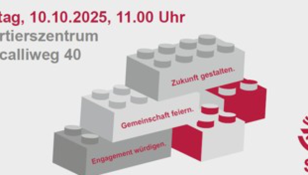 Einladung zu unseren Feierlichkeiten am 10.10.2025